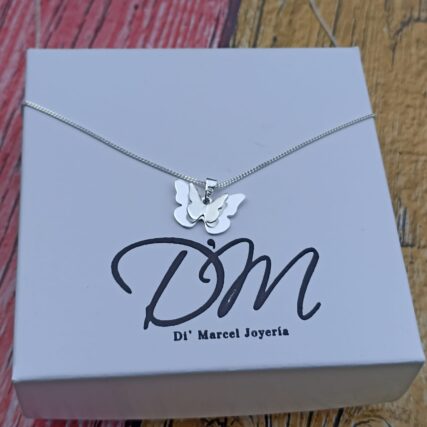 Collar Mariposa Doble