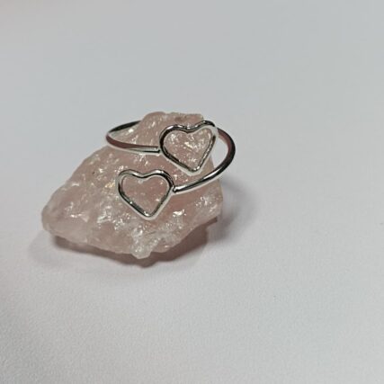 Anillo Contornos Corazones Mini