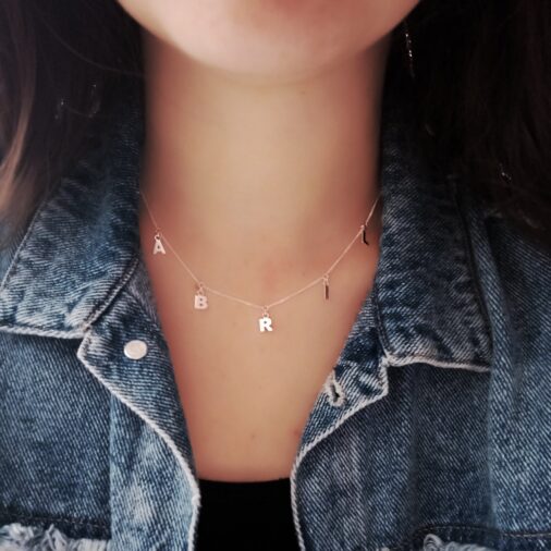 Collar Letras Colgantes - Imagen 4