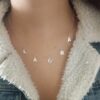 Collar Letras Colgantes