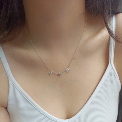 Collar Iniciales Siempre Contigo