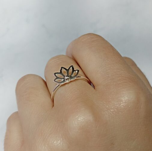 Anillo Flor de Loto - Imagen 2