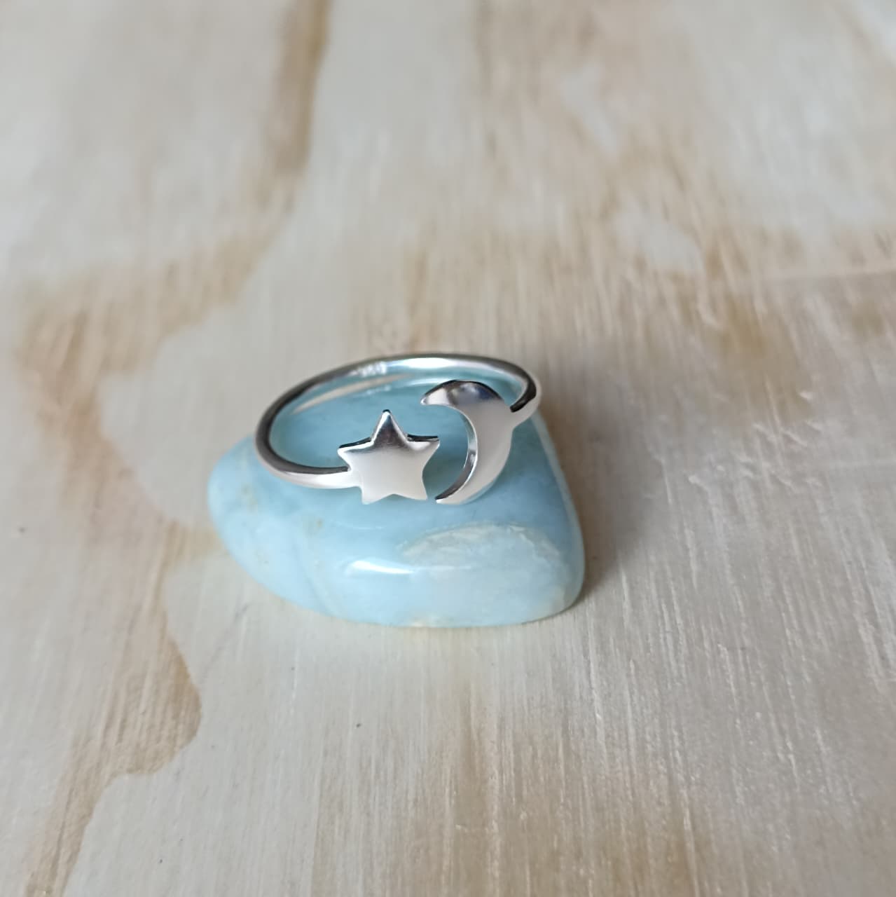 Anillo Luna y Estrella