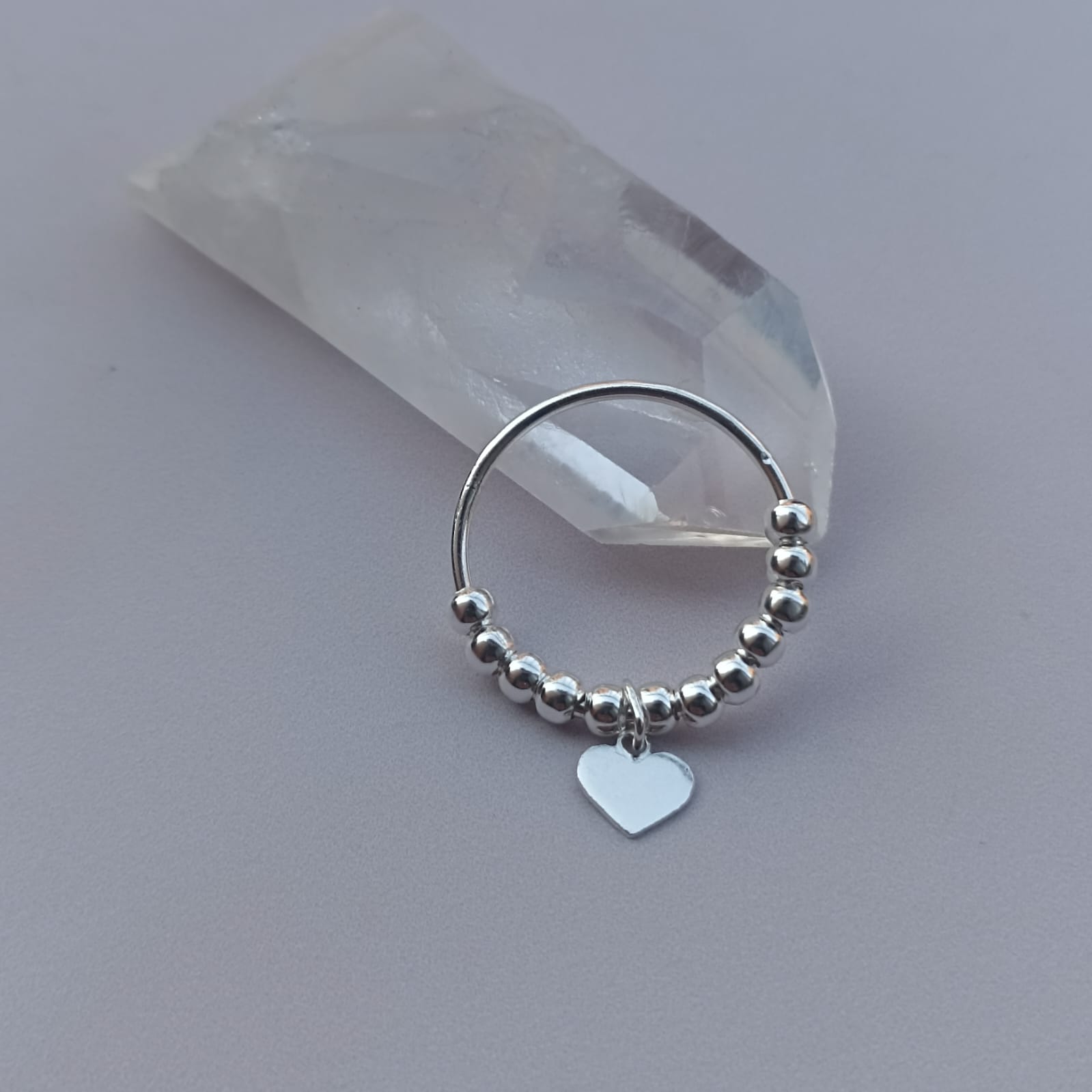 Anillo Antiestrés con Dije - Imagen 2