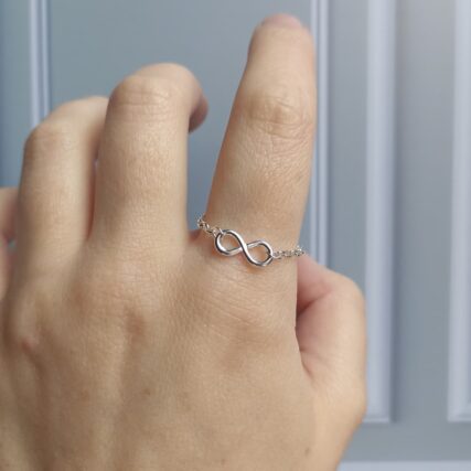 Anillo Cadena Infinito